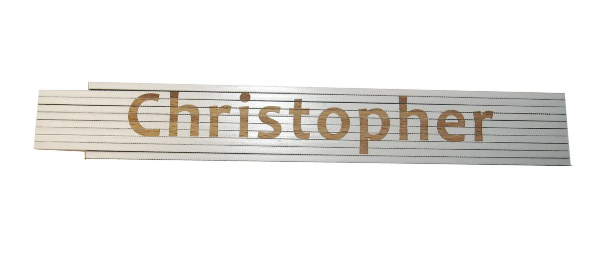 Meterstab weiß Christopher 0