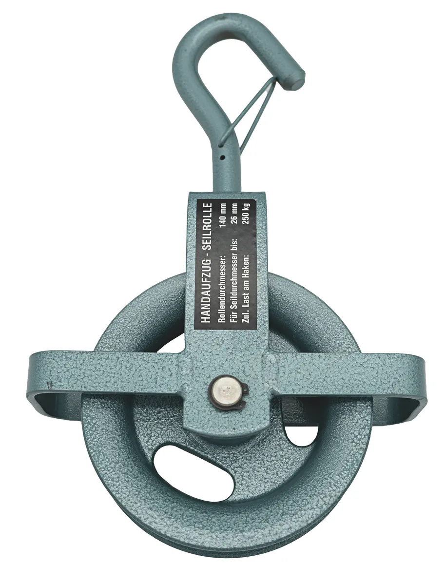 Baurolle mit Hakensicherung Ø 120 mm 0