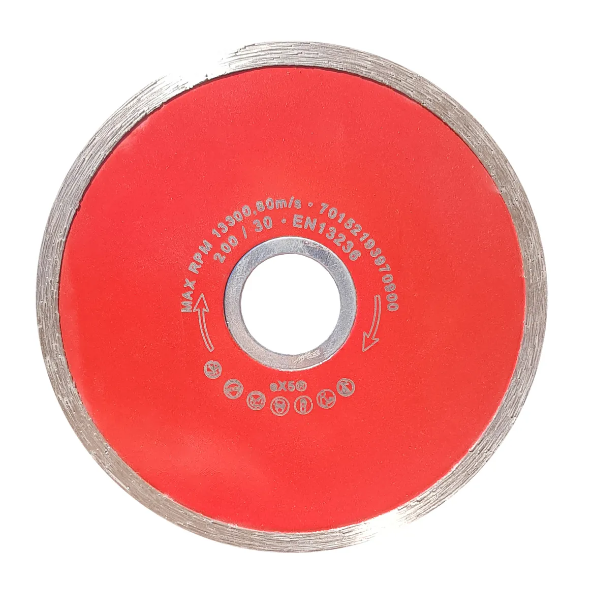 Diamant-Trennscheibe 200/30,0 mm Fliese rot 0