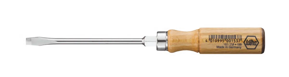 Werkstatt-Schraubendreher 3.5 x 75 mm Holzgriff 0