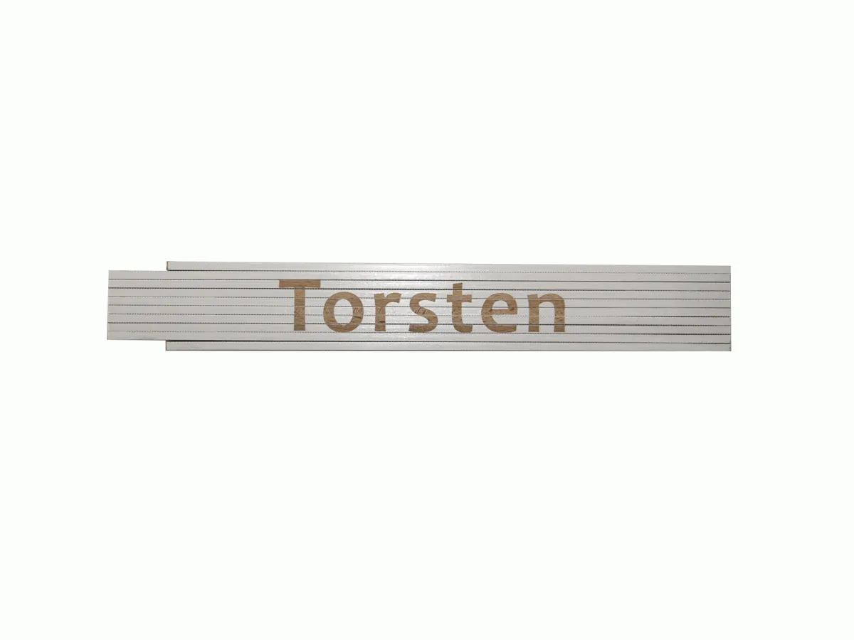 Meterstab weiß Torsten 0