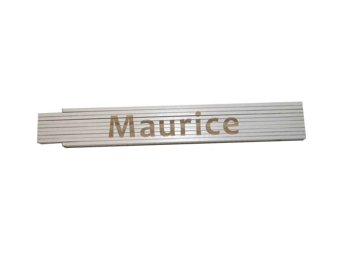 Meterstab weiß Maurice 0