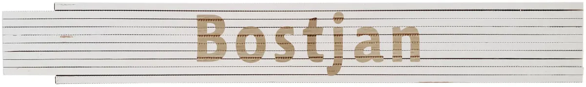 Meterstab weiß Bostjan 0