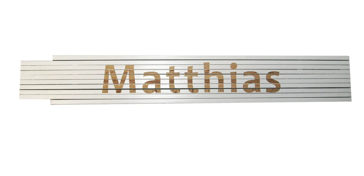 Meterstab weiß Matthias 0