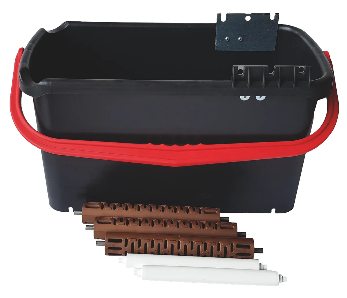 Waschboy 23 l Optimal Metallhalterung 3 Noppenwaschrollen, 2 Laufrollen, o. Brett 0