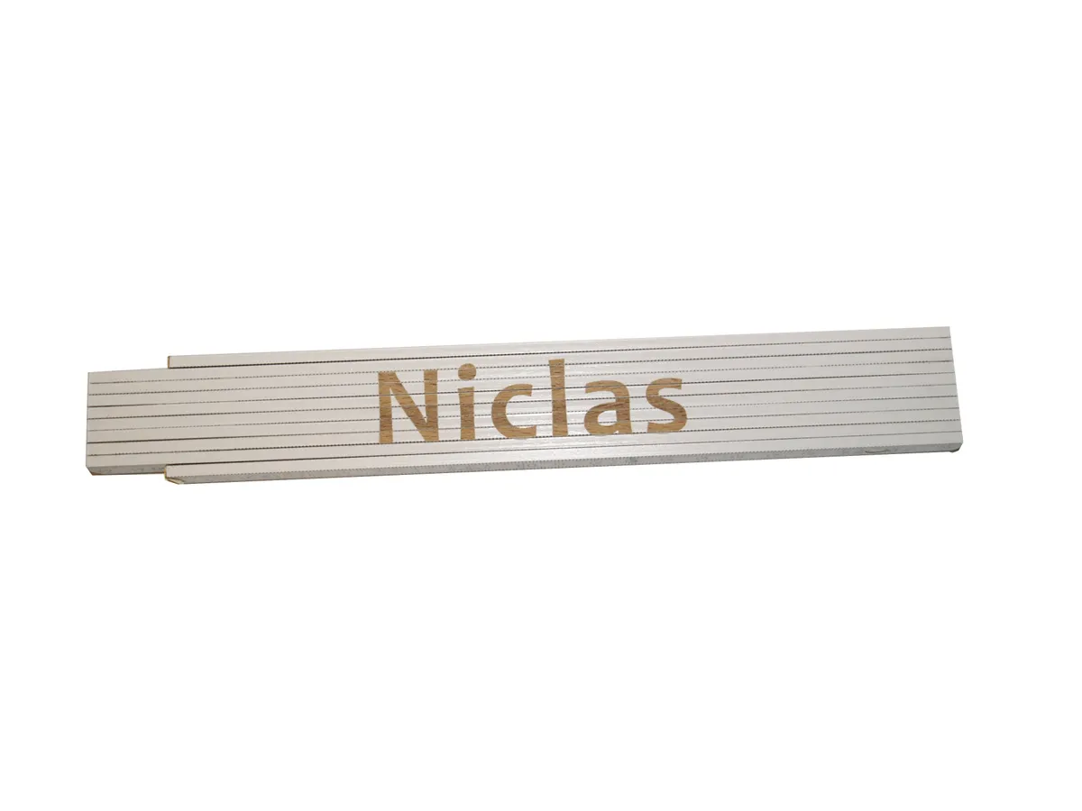 Meterstab weiß Niclas 0