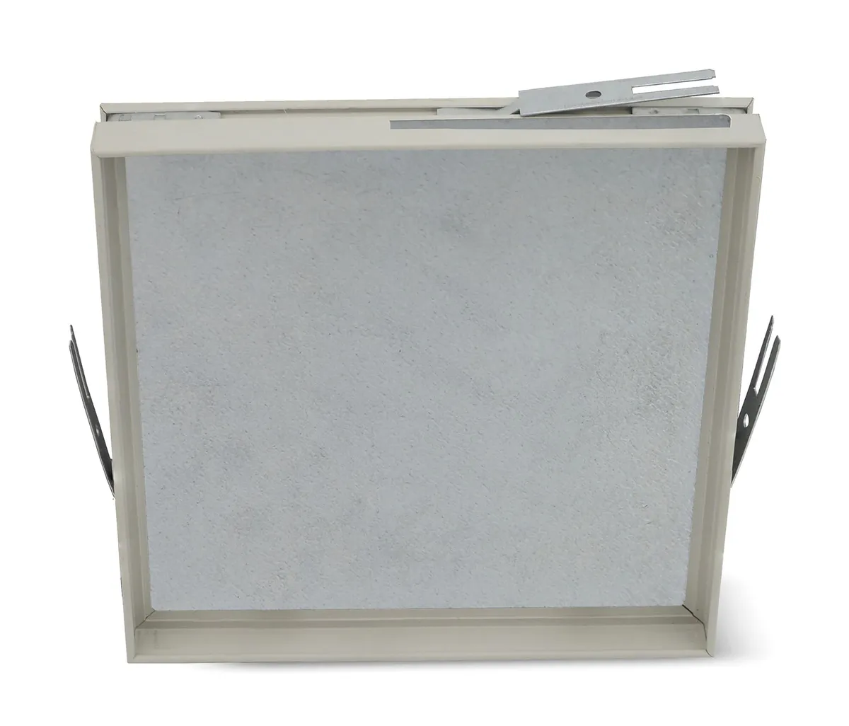 PVC Fliesenrahmen magnetisch grau 206 x 206 mm 2