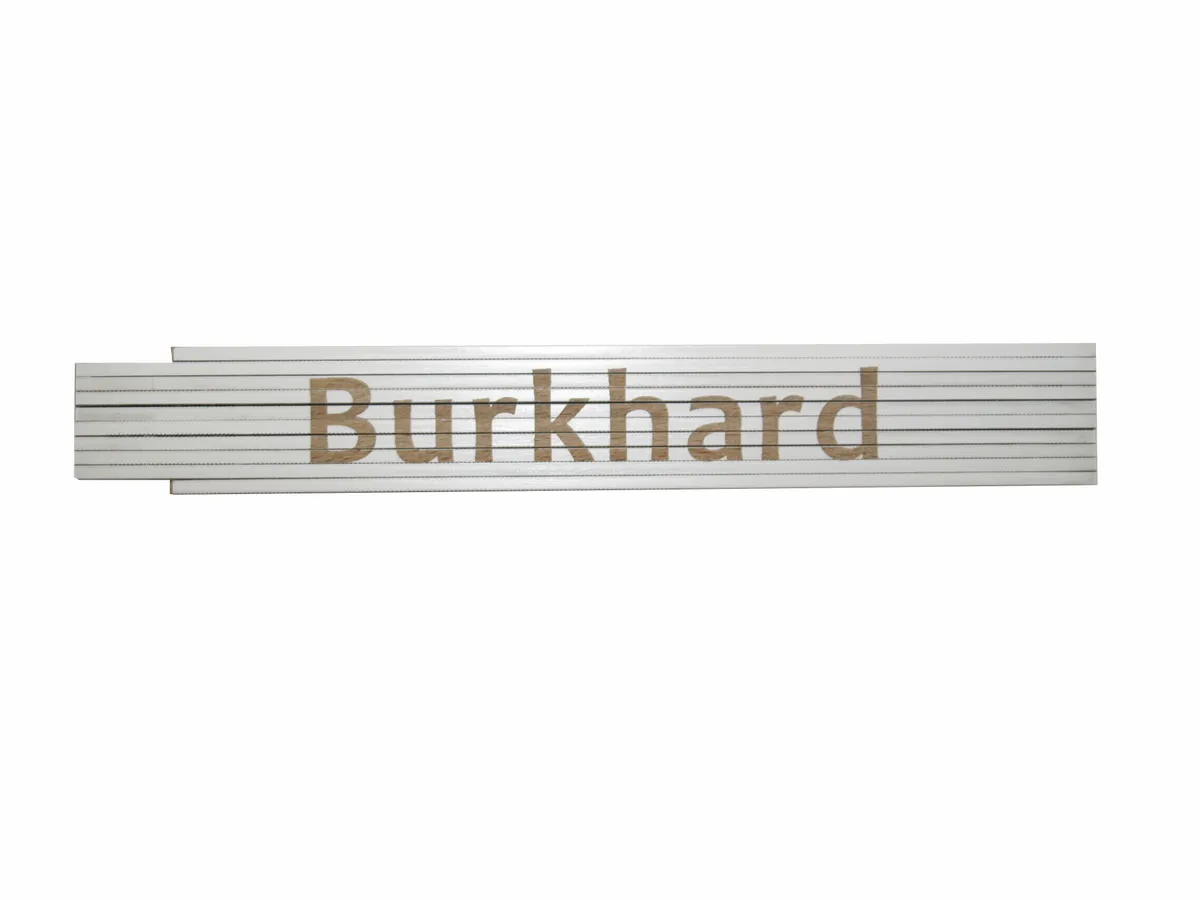 Meterstab weiß Burkhard 0