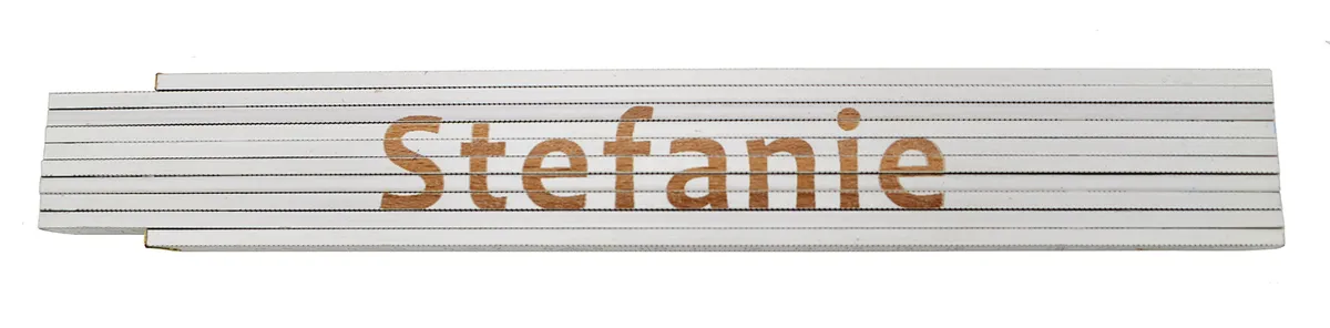 Meterstab weiß Stefanie 0