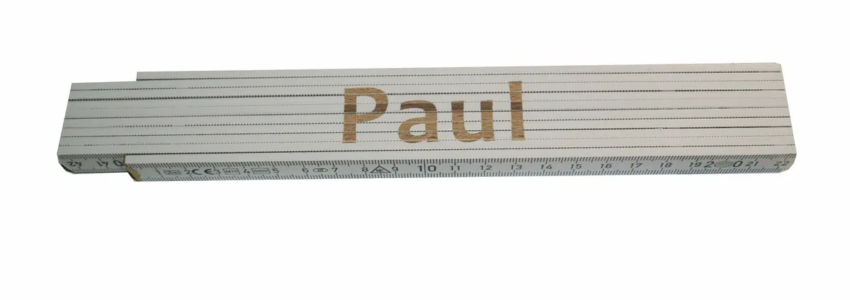Meterstab weiß Paul 0