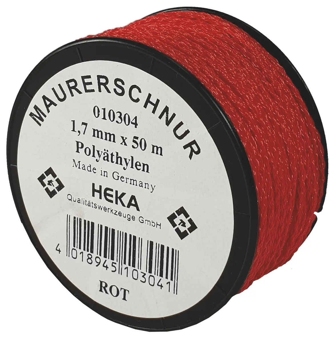 Fliesenlegerschnur 1,7 mm x 50 m rot 0