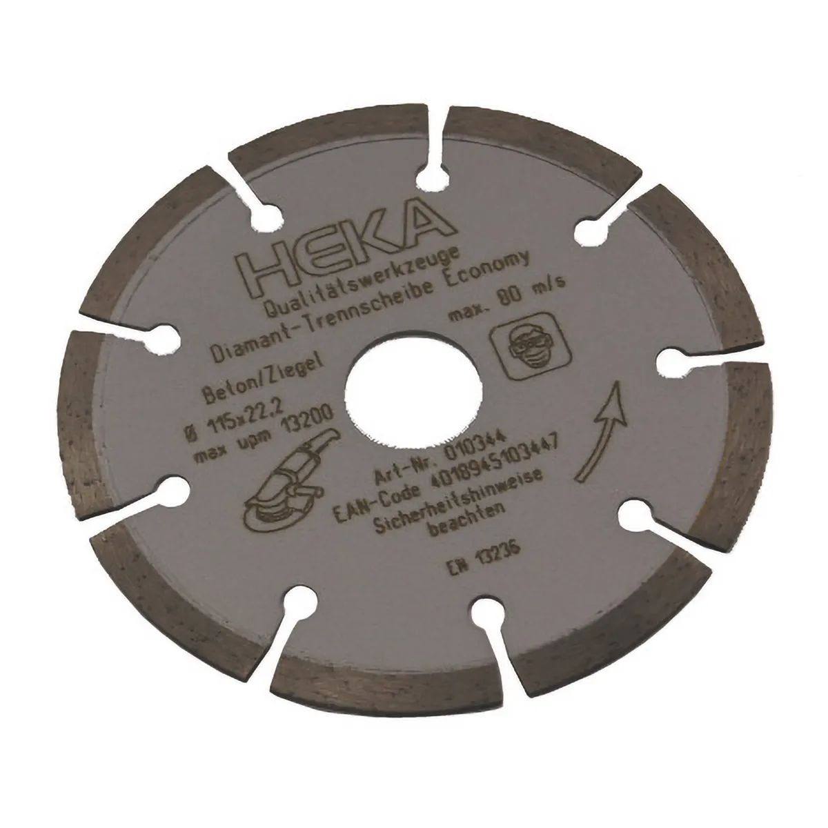 Diamantscheibe Economy 178 mm B: 22.2 mm 0
