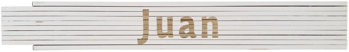 Meterstab weiß Juan 0