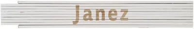 Meterstab weiß Janez