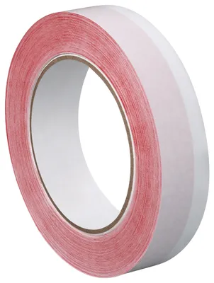 Maskenband 25 m x 25 mm rot -weiß