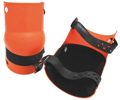 Knieschoner Gelenk mit Scharnier zertifiziert DIN EN 14404/DIN 23311/2