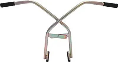 Bordsteinversetzzange mit Gummigriffen, Öffnungsweite 80-370 mm und Tragkraft 100 kg