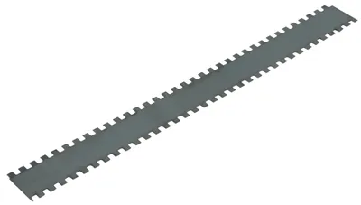 Zahnleiste  4x4x4 mm Stahl