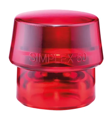 SIMPLEX-Einsatz, Plastik, rot, D=50 mm