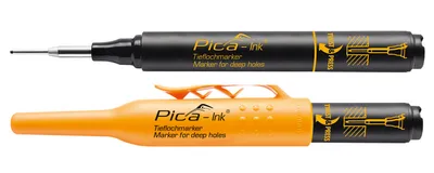 Pica INK Tieflochmarker Schwarz 150/46