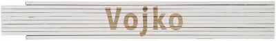 Meterstab weiß Vojko