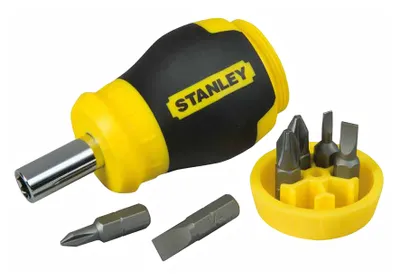 Multibit-Schraubendreher Stubby mit Knarre 0-66-358