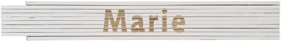 Meterstab weiß Marie