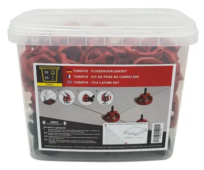 Turnfix Set 50 Kappen, 50 Stifte 2 mm