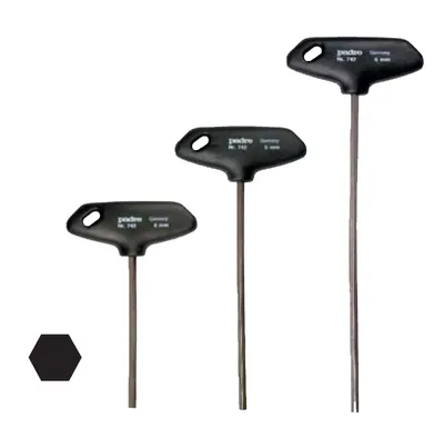 Stiftschlüssel T-Griff 200 x10 mm 6-kant