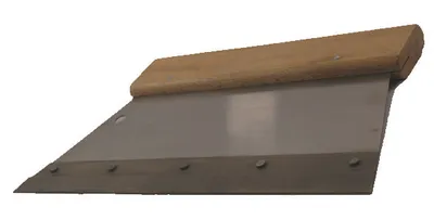 Kleberspachtel 250 mm für Zahnleisten