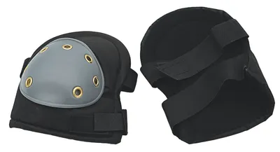 Knieschoner Soft mit Hartschale und Klettverschluss nach DIN EN 14404