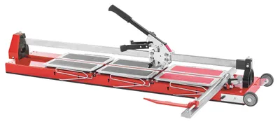 Fliesenschneider GigaCut 1350 mm mit Laser und Höhenverstellung-Führungsschiene