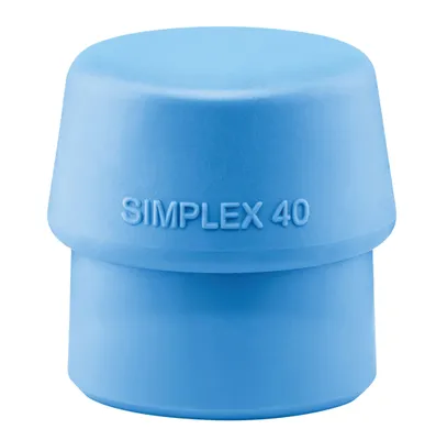 SIMPLEX-Einsatz, TPE-soft, blau, D=40 mm