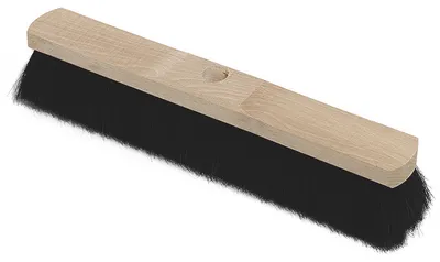 Saalbesen 60 cm Rosshaar Stielloch
