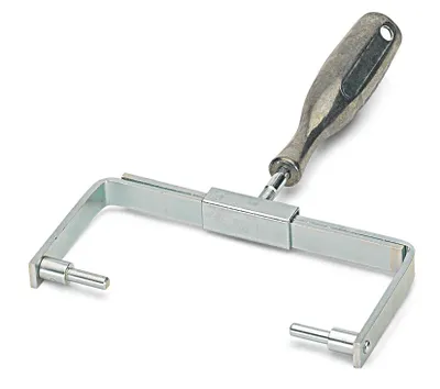 Bitumenrollenhalter verstellbar