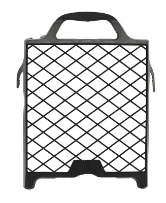 Abstreifgitter 21 x 25 cm Kunststoff schwarz