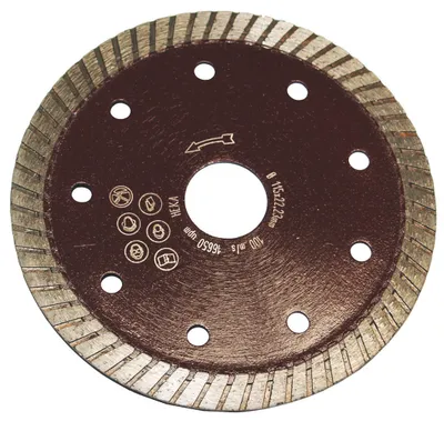 Diamantscheibe Turbo 115/B:22.2 1.2 mm Segmenthöhe 7 mm