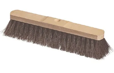 Saalbesen 50 cm Arenga  Halteschrauben