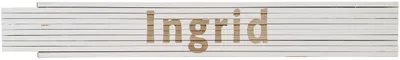 Meterstab weiß Ingrid