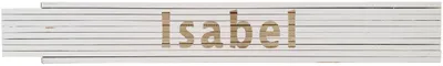 Meterstab weiß Isabel