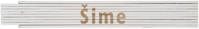 Meterstab weiß  SIME