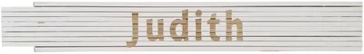 Meterstab weiß Judith