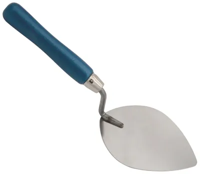 Fliesenkelle 160 mm Herzform ohne Gummikappe rostfrei