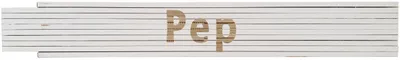 Meterstab weiß Pep