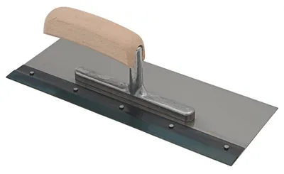 Spezial-Kleberkelle 280 x 130 Stahl ohne Zahnleisten