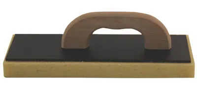 Glättbrett 14x28 Hydroschwamm Holzgriff