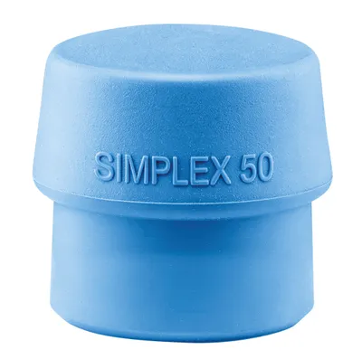 SIMPLEX-Einsatz, TPE-soft, blau, D=50 mm