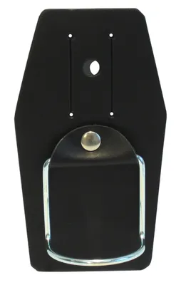 Hammerhalter mit Metallbügel schwarz