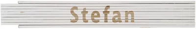 Meterstab weiß Stefan
