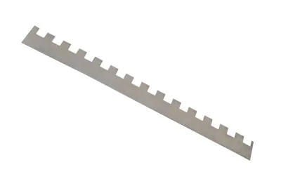 Zahnleiste 10x10x10 mm rostfrei